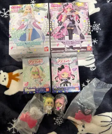 너와 아이돌 프리큐어 큐티 피규어 큐어 키스와 큐어 즈큔