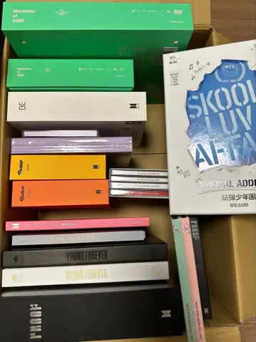 BTS 앨범 DVD Blu-ray 묶음 판매