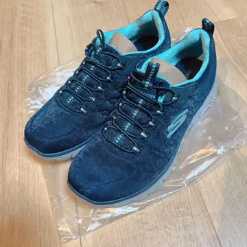 SKECHERS 네이비 여성용 스니커즈 25cm 스케쳐스 경량