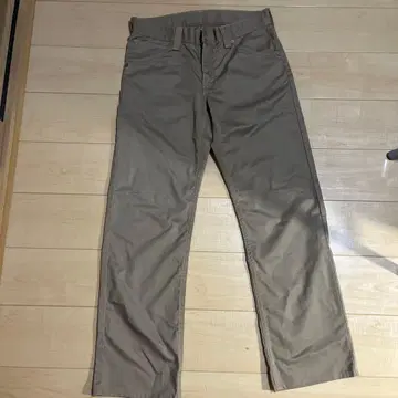 EDWIN 484XVS 베이지 워크 팬츠 사이즈 32