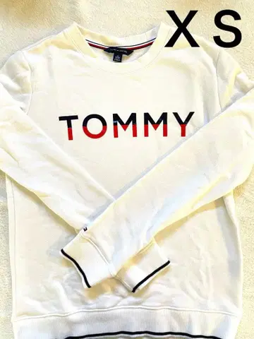 타미힐피거 로고 화이트 트레이닝복 XS