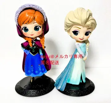 Qposket 겨울왕국 엘사 안나 세트