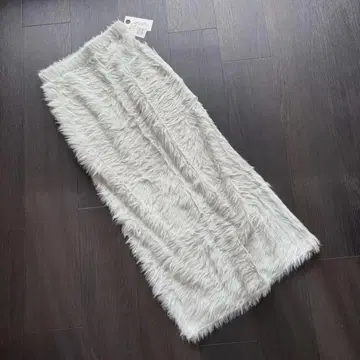 새상품 스콧 클럽 라디에이트 퍼 롱 니트 스커트 야마다야