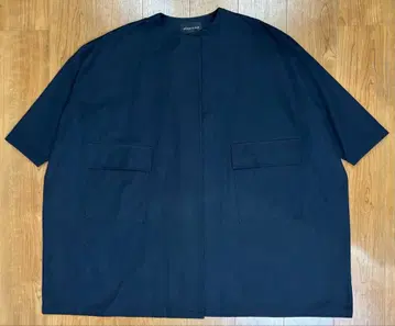 mizuiro ind 크루넥 와이드 코트