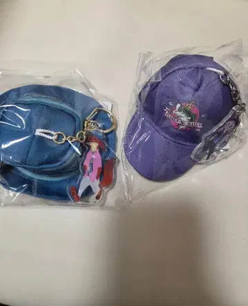 주토피아2 닉 주디 극장 굿즈 모자 키링 2개 세트