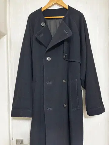 ARTS&SCIENCE 네이비 노카라 코트 예술과 과학