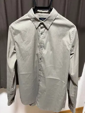 Theory 그레이 긴팔 셔츠 S