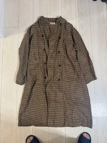 RNA-N 린넨 오버 코트