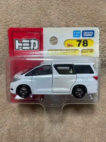 새상품, 미개봉 토미카 도요타 알파드 No.78