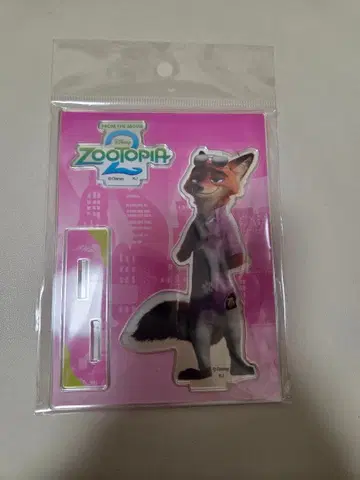 주토피아2 극장 굿즈 닉 아크릴 스탠드 모리카와 토시유키