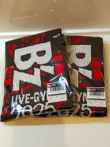 B'z LIVE-GYM 2025 FYOP 루프 타월 2개 세트