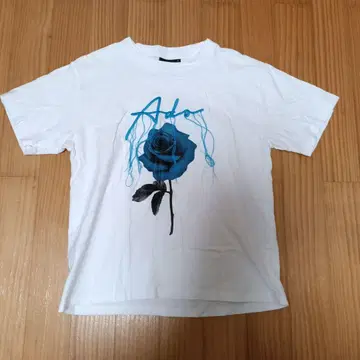 Ado 파랑 장미 T셔츠 M사이즈 블루로즈