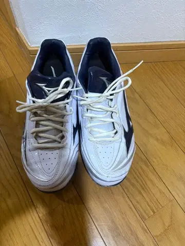 Mizuno 스파이크 슈즈 화이트/네이비