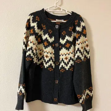 TITICACA 다크 그레이 니트 가디건 F 사이즈