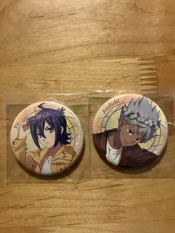 앤허니 x 킹 오브 프리즘 콜라보 캠페인 캔뱃지 2종 세트