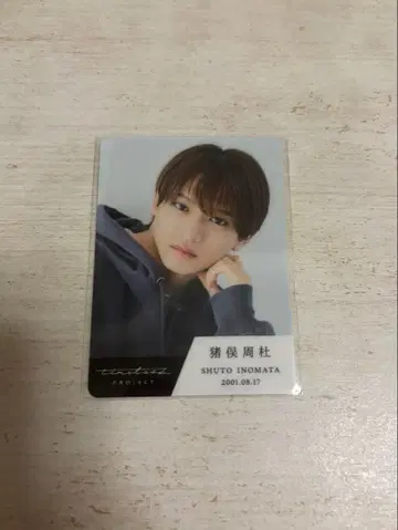 이노마타 슈토 트레이딩 카드 타입 timelesz project