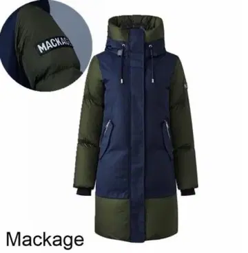 가격 인하! 레어! 롱 다운 자켓 네이비/올리브