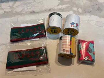 LLP24.9 리스트 밴드 2개, 끈끈이 메모지 3개, 안경닦이