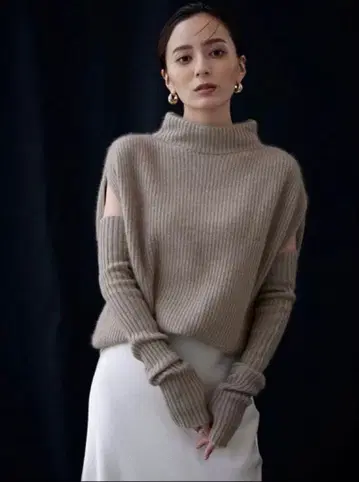 anuans (아뉴앙스) 멀티 암워머 세트 니트 풀오버