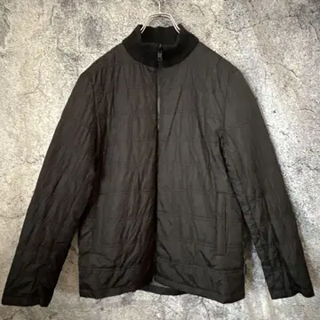 Calvin Klein 충전솜 퀼팅 자켓 S 블랙 경량 나일론 남성용