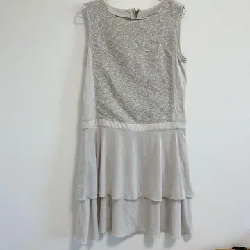 DONEY casa 슬리브리스 절개 원피스 38 그레이 계열