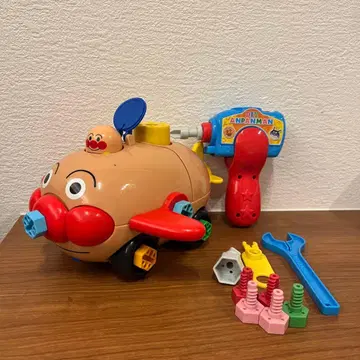 호빵맨 조립 DIY 날아라 코펀치! 나사나사 호빵맨호