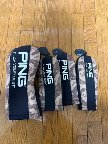 PING 카모 패턴 골프헤드커버 4개 세트