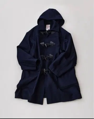 NICKNESS WETTON 네이비 더플 코트