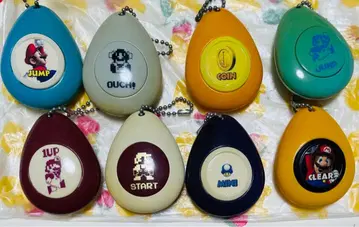 마리오 사운드롭 음성 포함 8종 세트