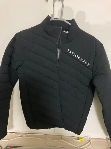 테일러메이드 패딩 자켓 S 블랙