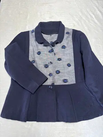 쿠루메 카스리 자켓 안감 없음