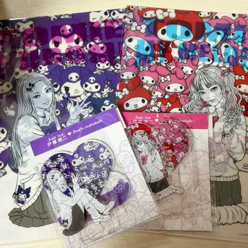 이토 준지 산리오 캐릭터즈 갸루 토미에 4점 set