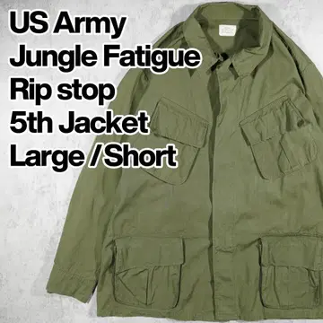 데드스탁급 US ARMY 미군 정글 퍼티그 자켓 L/S