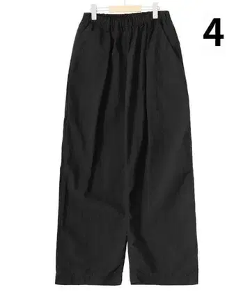 TEATORA Wallet Pants RESORT P 블랙 4