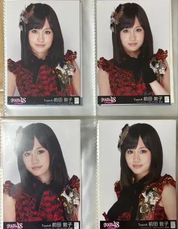 AKB 여기에 있었던 일 마에다 아츠코 브로마이드 16장 세트
