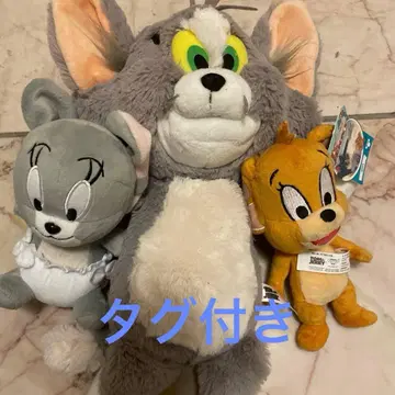 톰과 제리 봉제 인형 세트