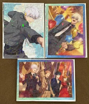 주술회전 팬텀 퍼레이드 환영야행본점 클리어 카드 고죠 사토루 집합