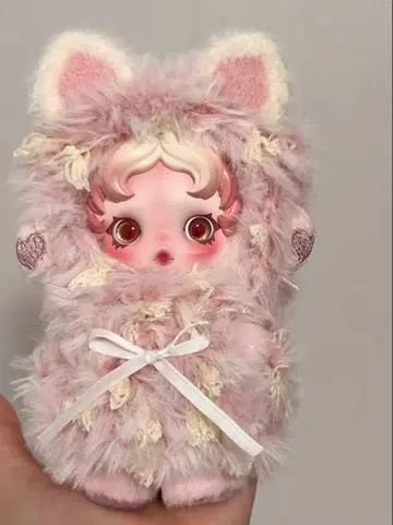 [ 66번 ] 팝마트 스컬팬더 봉제 인형 옷 갈아입기 고양이