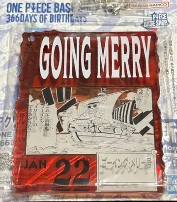 ONE PIECE BASE 아크릴 블록 참 멜리호 1번 복권