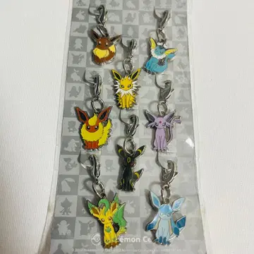 포켓몬 이브이 메탈 참 8개 세트