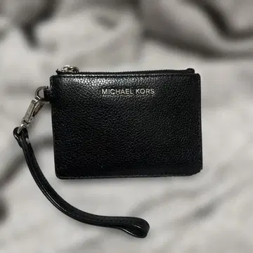 MICHAEL KORS 블랙 코인 케이스 패스 케이스