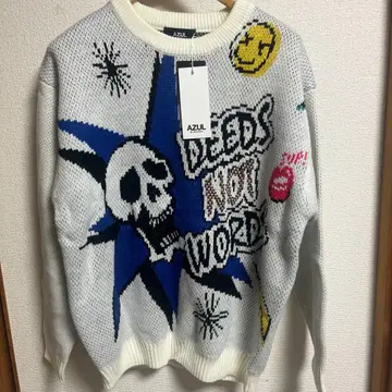 AZUL BY MOUSSY 아즈르 니트 스컬