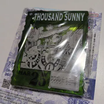 원피스 베이스샵 복권 아크릴 블록 참 사우전드 써니호