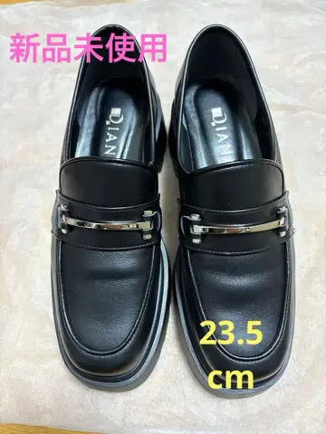 DIANA 블랙 통굽 로퍼 23.5cm