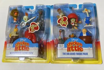 디즈니 치킨 리틀 피규어 2종 세트 미개봉 새상품