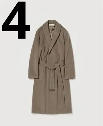 TEKLA x AURALEE ROBECOAT 로브 코트 사이즈 4