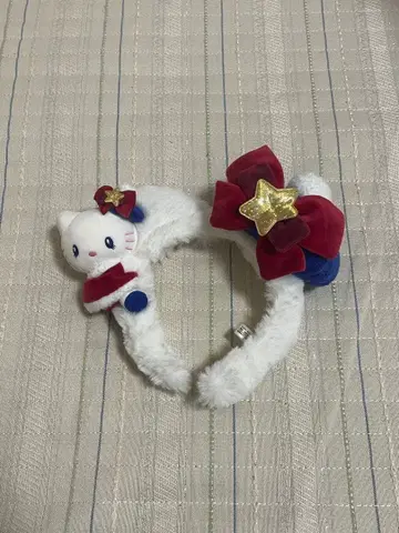 usj 키티 크리스마스 머리띠 2022