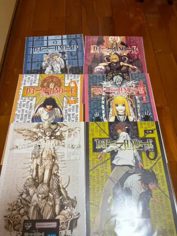 12월 16일까지 데스노트 1번 복권 F상 클리어 포스터 6종