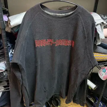 HARLEY-DAVIDSON 블랙 트레이닝복 L