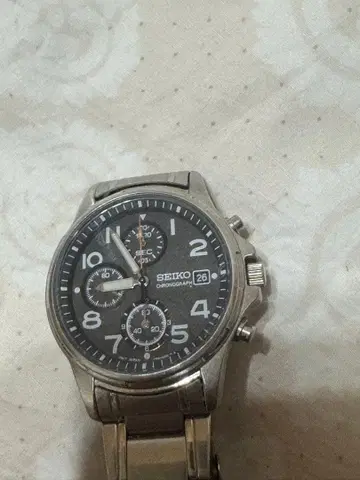 1678 SEIKO 세이코 크로노그래프 7T92-0BB0 남성용 손목시계